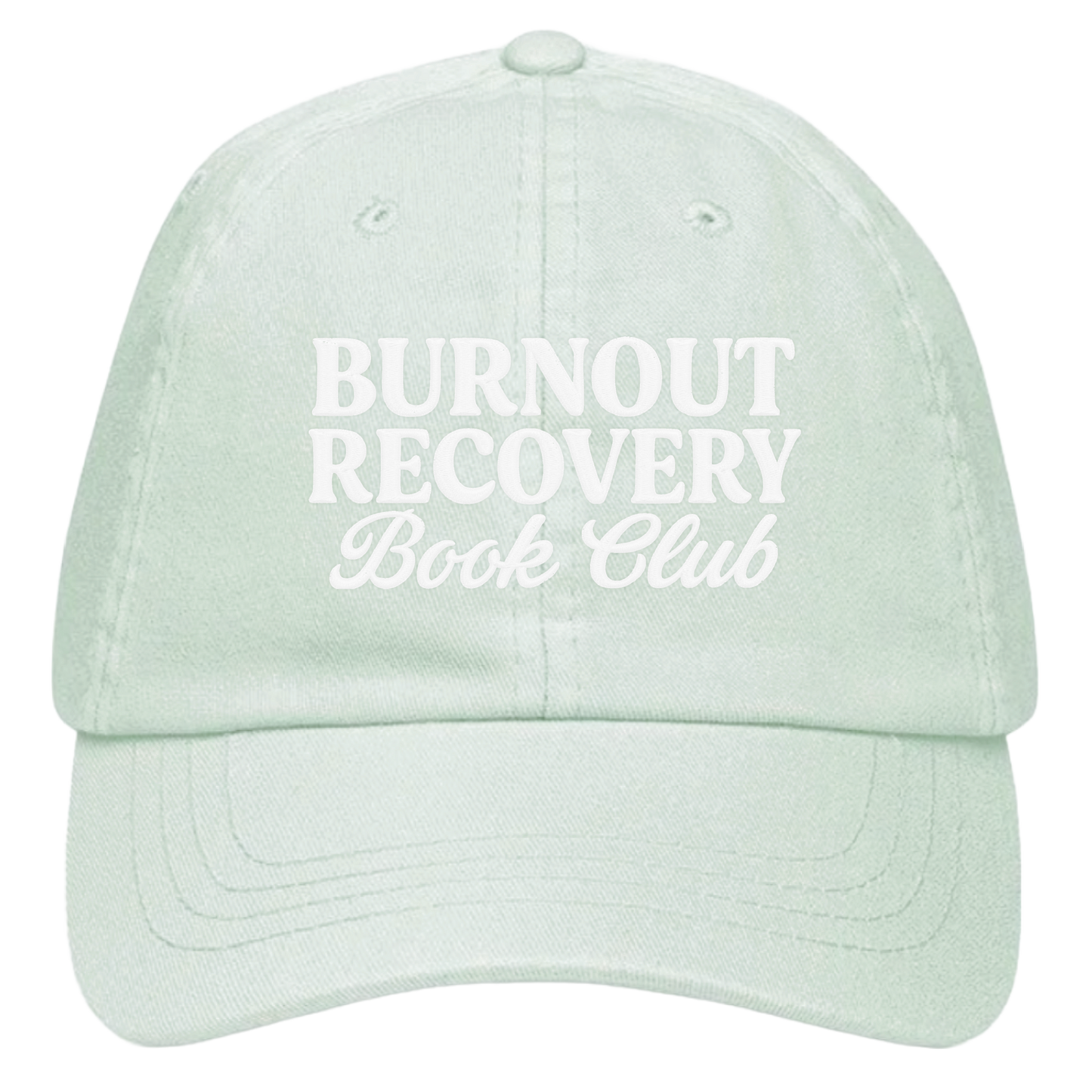 Burnout Recovery Book Club Hat